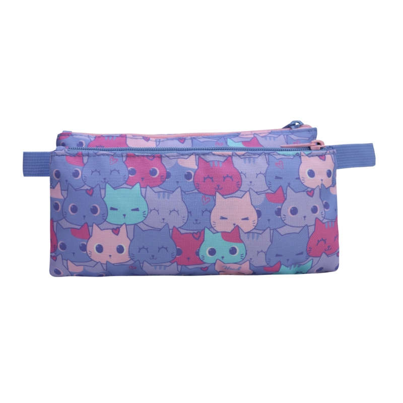 ESTUCHE INFANTIL NIÑA CELERIO GATO LILA HEAD - 6