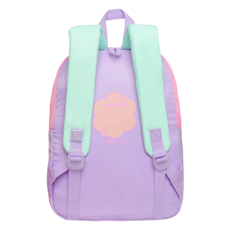 MOCHILA INFANTIL NIÑA SWEET COLOR BLOCK ROSADO HEAD - 5