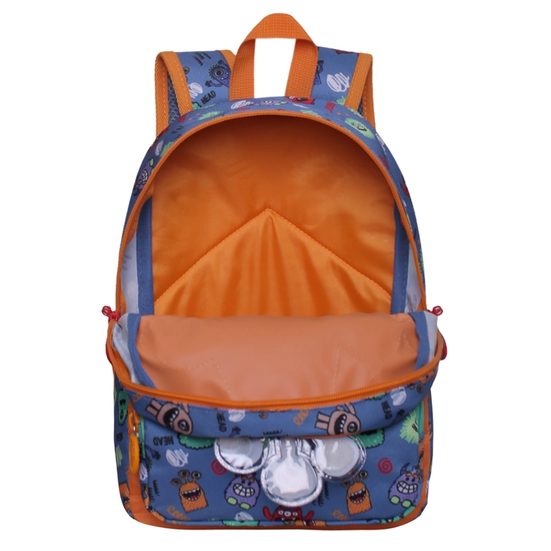 MOCHILA INFANTIL POP MONSTERS AZUL HEAD - 2