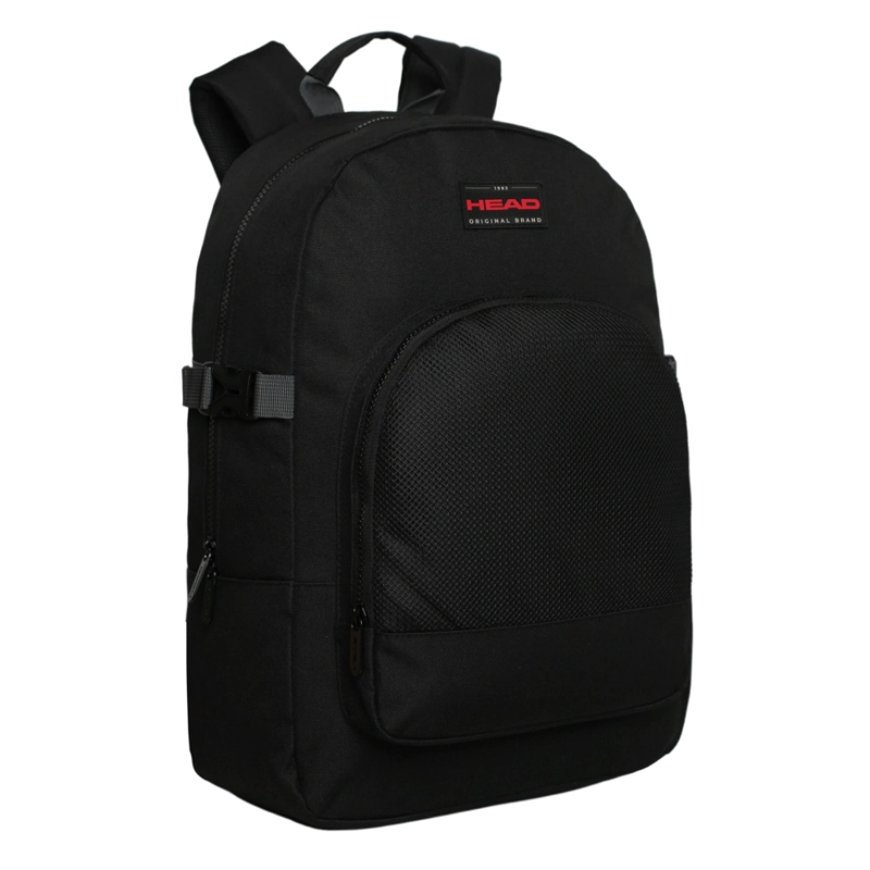 MOCHILA COMPACTA ESCAPE NEGRA ROJO HEAD - 1