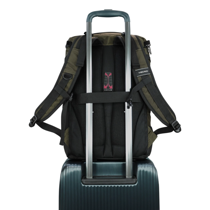 MOCHILA URBANA NOTEBOOK URBANA LAGER VERDE MILITAR HEAD - 6