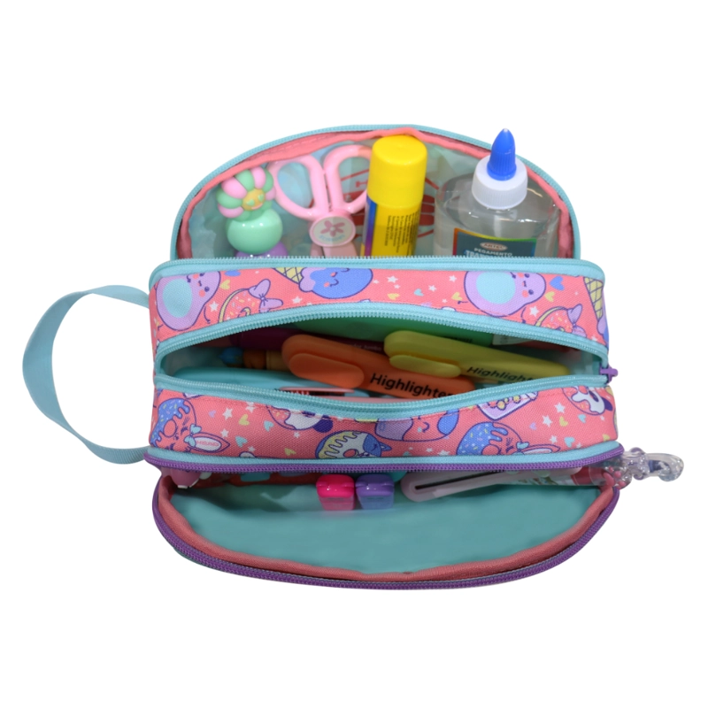 ESTUCHE INFANTIL NIÑA ATOS SWEET CANDY ROSADO HEAD - 4