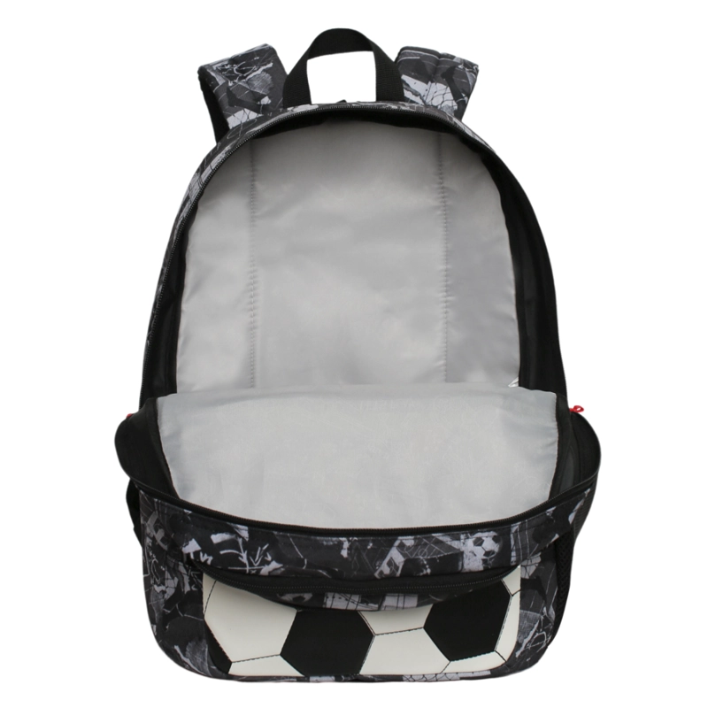 MOCHILA INFANTIL NIÑO FANTASY FUTBOL NEGRA HEAD - 3