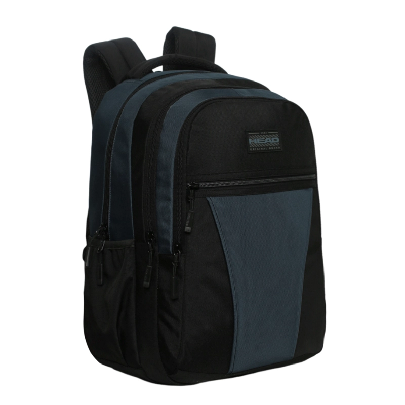 MOCHILA NOTEBOOK CAMRY PETROLEO NEGRO HEAD - 1