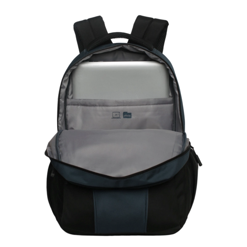 MOCHILA NOTEBOOK CAMRY PETROLEO NEGRO HEAD - 4