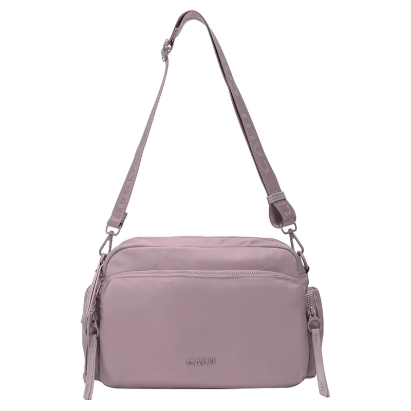 CARTERA BANDOLERA NEW LAVANDA MALVA CALU - 4