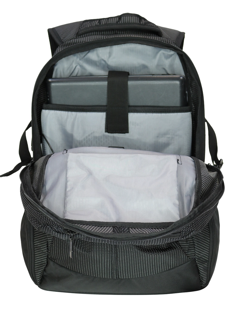 MOCHILA PORTA LAPTOP TITAN USB TWIN TONE HEAD - 4