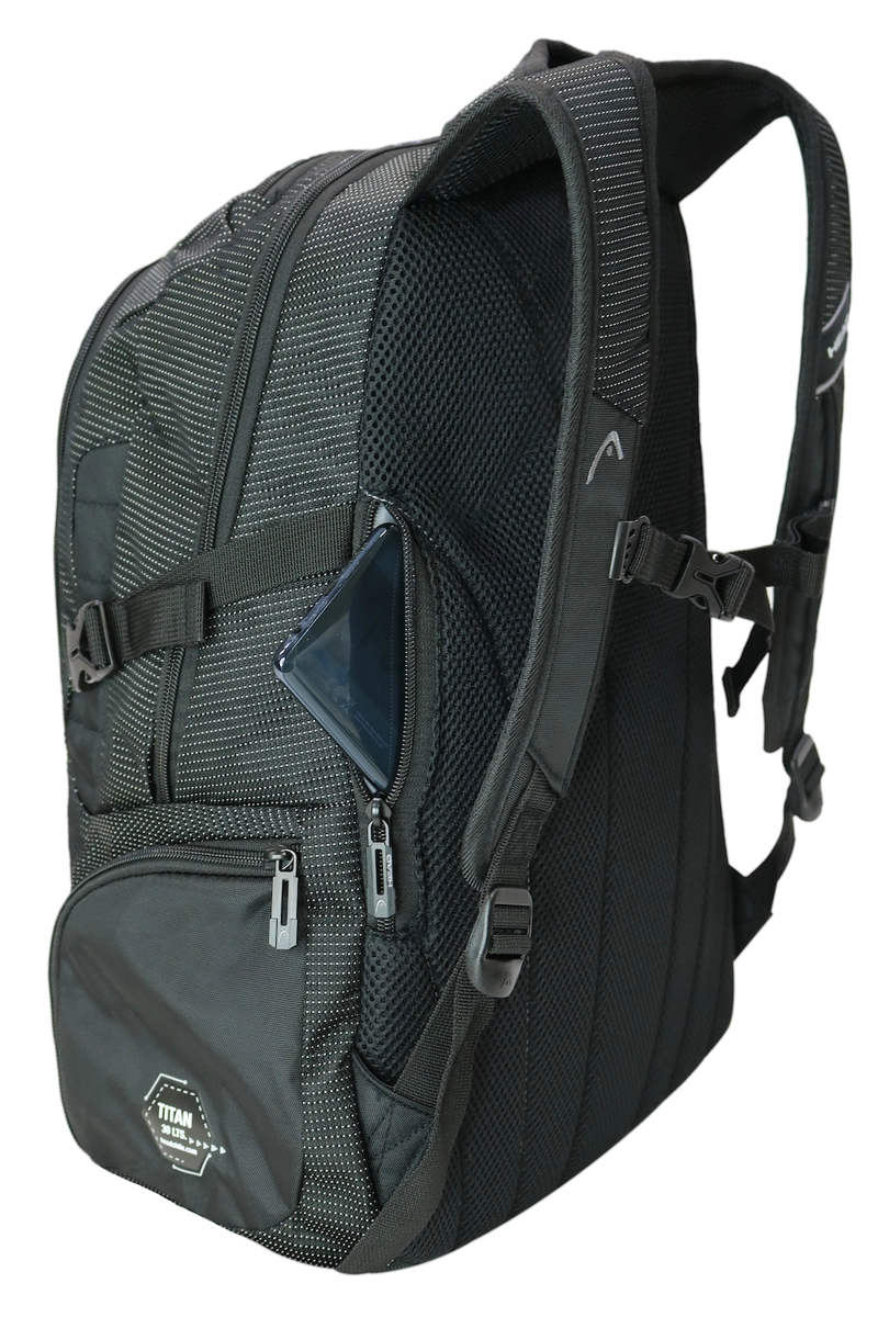 MOCHILA PORTA LAPTOP TITAN USB TWIN TONE HEAD - 6