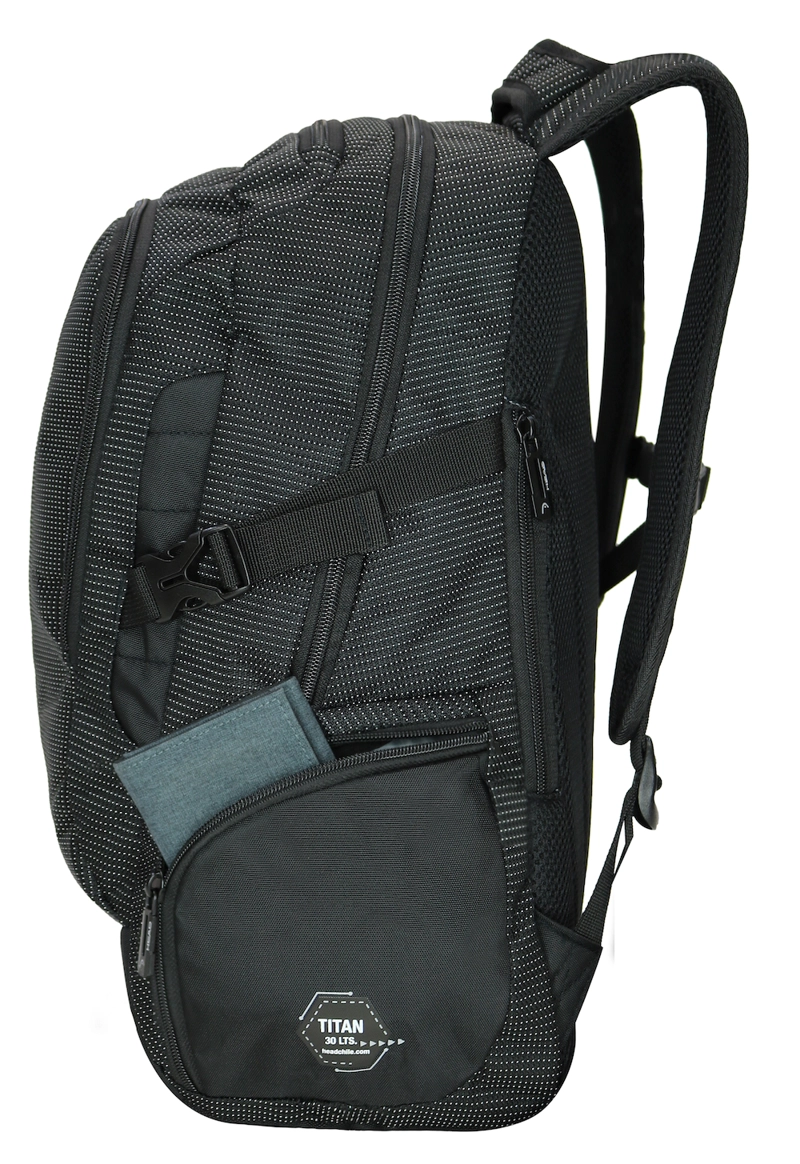 MOCHILA PORTA LAPTOP TITAN USB TWIN TONE HEAD - 7