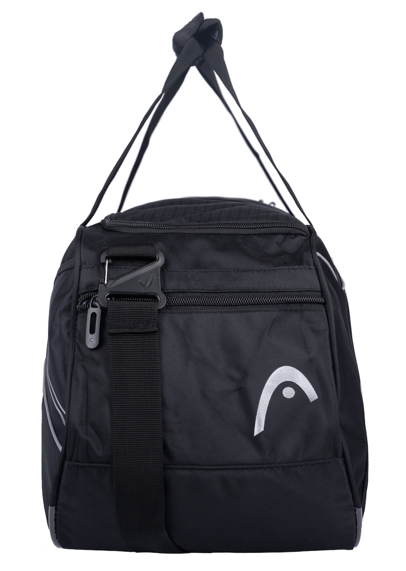 BOLSO DEPORTIVO NEW COMBAT 45 NEGRO PLATA HEAD - 3