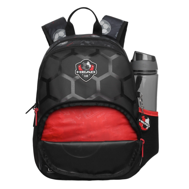 MOCHILA INFANTIL NIÑO GUM FUTBOL NEGRO HEAD - 3