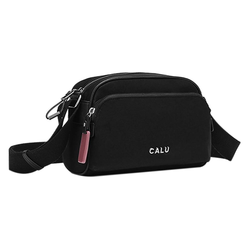 CARTERA BANDOLERA MUJER AMELIA NEGRO CALU - 1