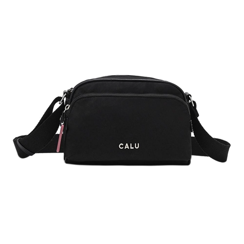 CARTERA BANDOLERA MUJER AMELIA NEGRO CALU - 2