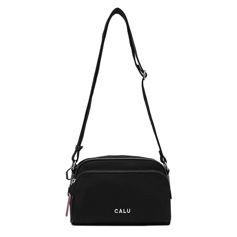CARTERA BANDOLERA MUJER AMELIA NEGRO CALU - 3