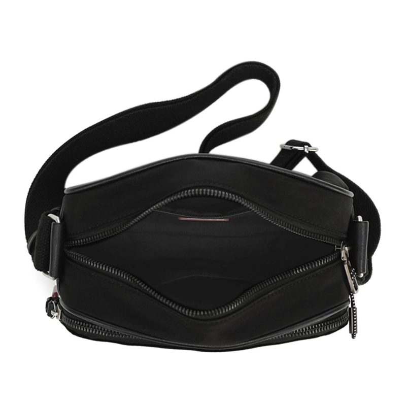 CARTERA BANDOLERA MUJER AMELIA NEGRO CALU - 4