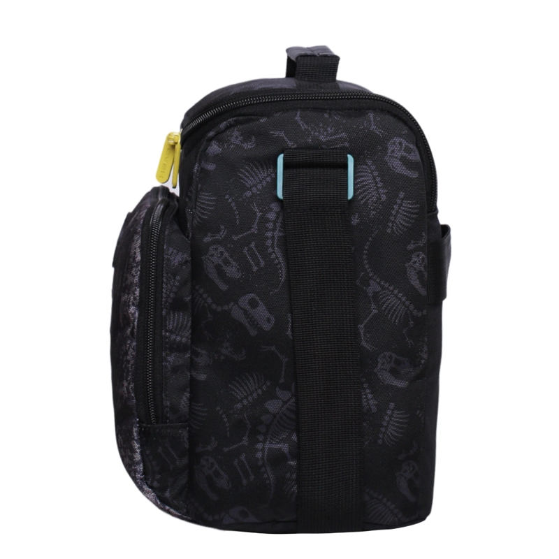 LONCHERA ESCOLAR FREEZE DINO 3D NEGRO HEAD - 4
