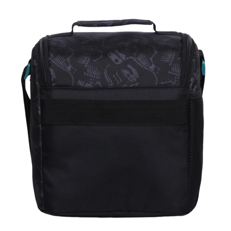 LONCHERA ESCOLAR FREEZE DINO 3D NEGRO HEAD - 5
