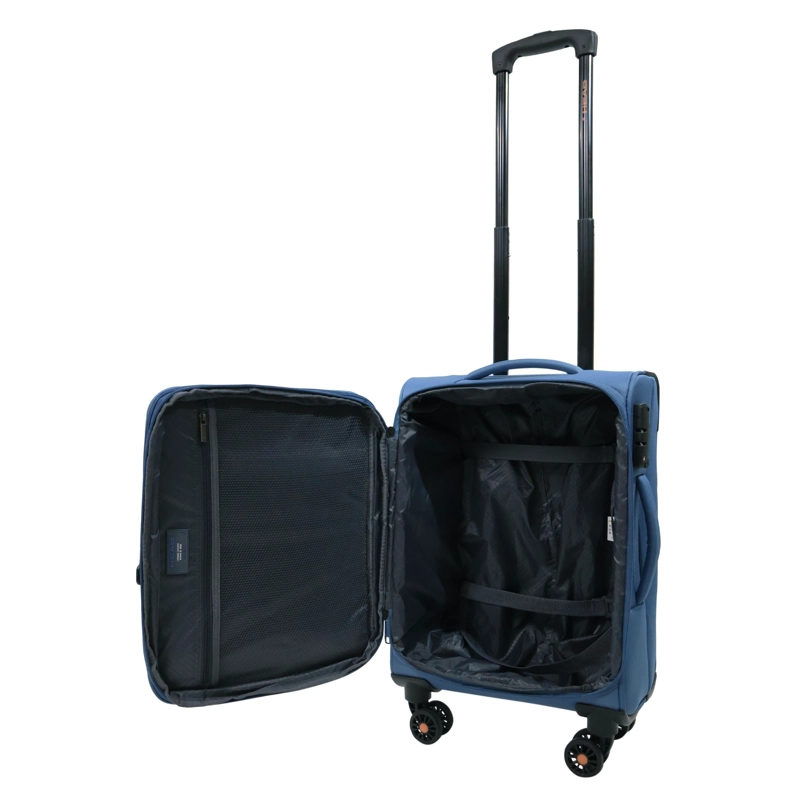MALETA CABINA BLANDA VALENCIA S AZUL FRIO HEAD - 3