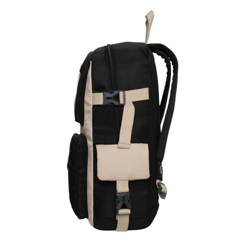 MOCHILA MUJER KAWAII FUSION BLOCK NEGRO HEAD - 5