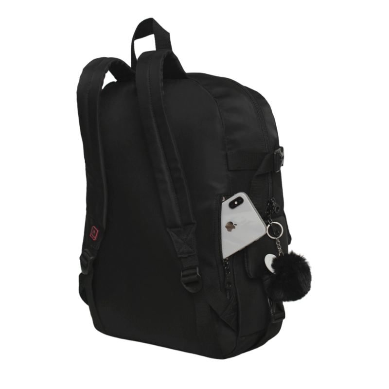 MOCHILA MUJER KAWAII FUSION GLITTER NEGRO HEAD - 4