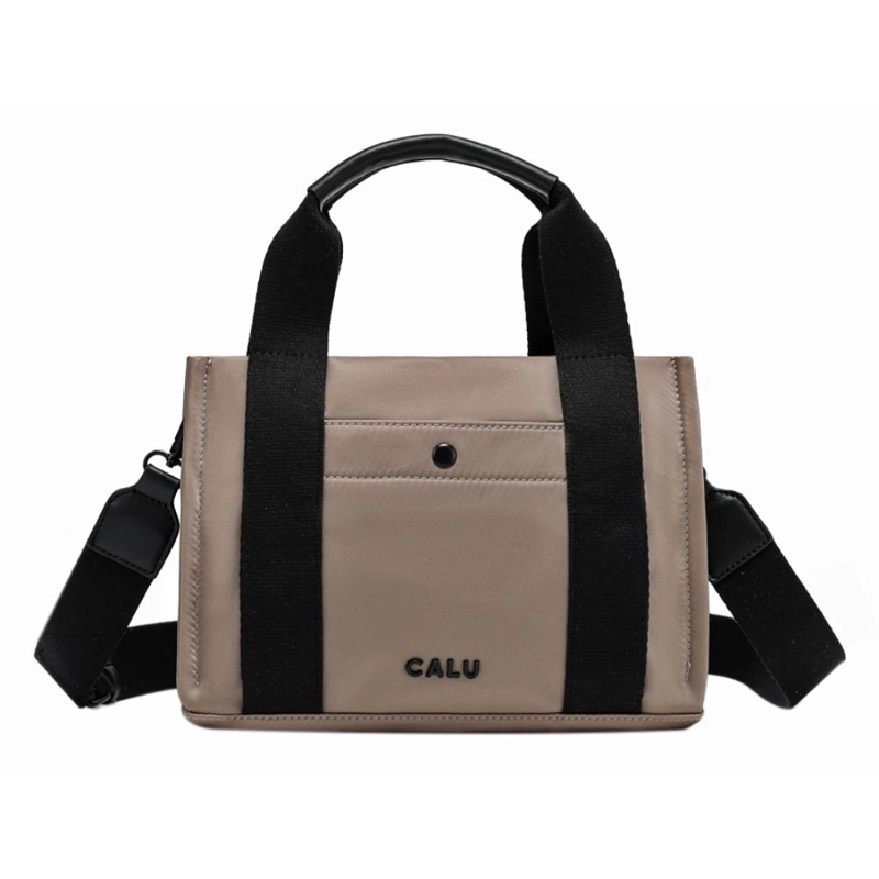 CARTERA MINI TOTE CHARLOTTE TAUPE CALU - 2