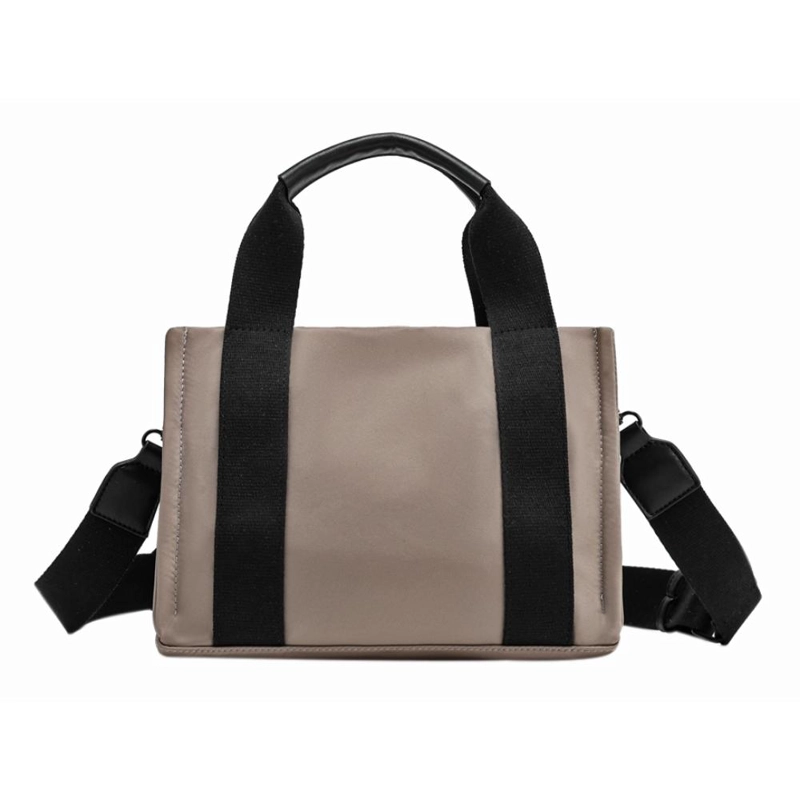 CARTERA MINI TOTE CHARLOTTE TAUPE CALU - 6