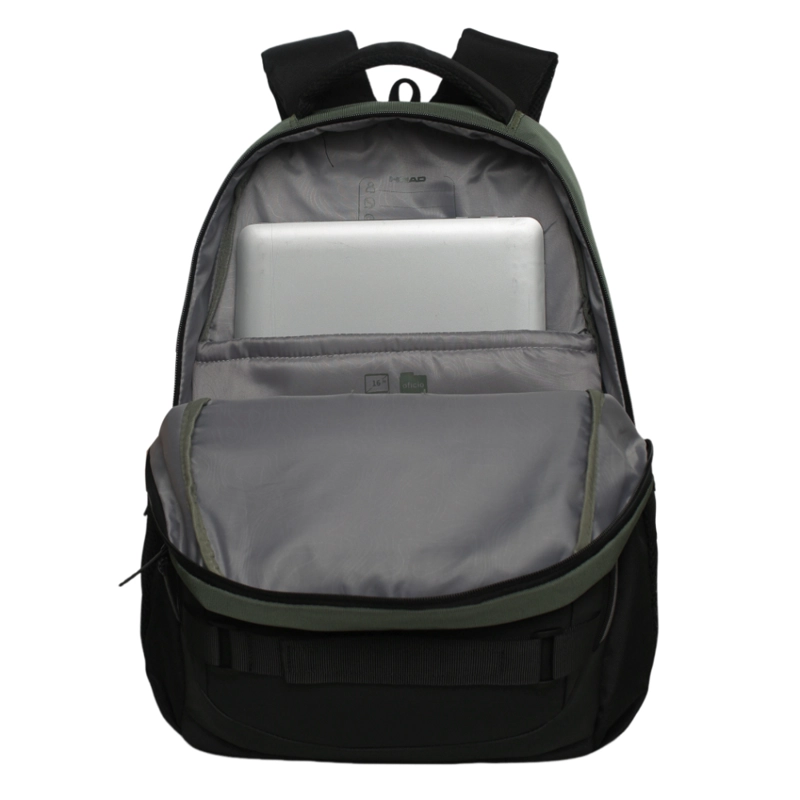 MOCHILA LAPTOP VENOM REVERSE VERDE MUSGO HEAD - 3
