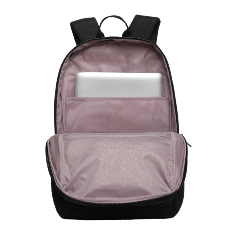 MOCHILA EJECUTIVA STINGER NEGRO ROSE GOLD HEAD - 3