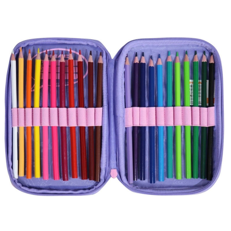 ESTUCHE INFANTIL NIÑA RIGIDO BOX BEST FRIEND ROSADO HEAD - 3