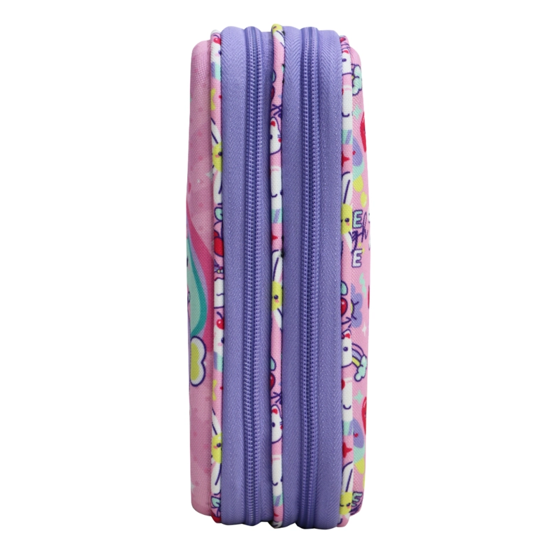 ESTUCHE INFANTIL NIÑA RIGIDO BOX BEST FRIEND ROSADO HEAD - 6