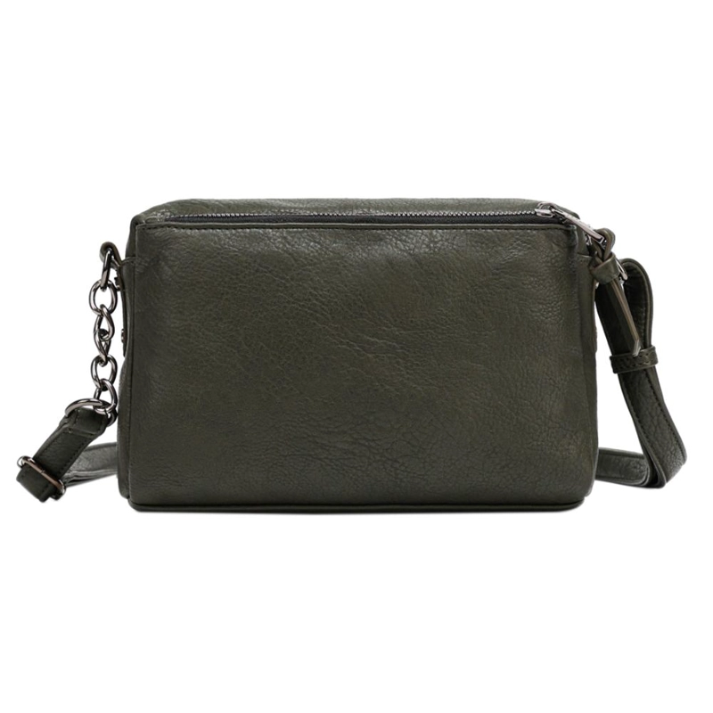CARTERA MEDIANA ELEGANTE PIXIE VERDE MUSGO CALU - 6
