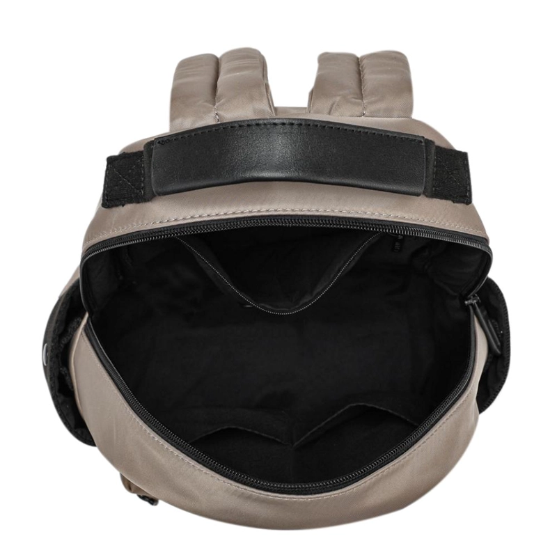 MOCHILA URBANA MUJER IGGY TAUPE CALU - 3