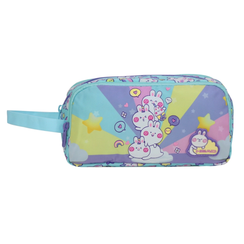 ESTUCHE INFANTIL MUJER ATOS CONEJOS MENTA HEAD - 2
