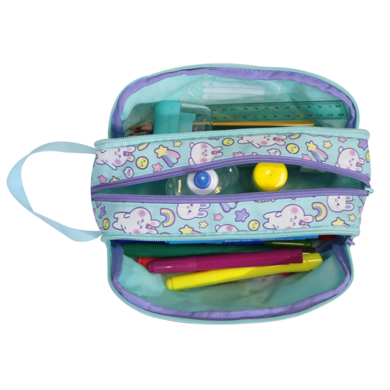 ESTUCHE INFANTIL MUJER ATOS CONEJOS MENTA HEAD - 4