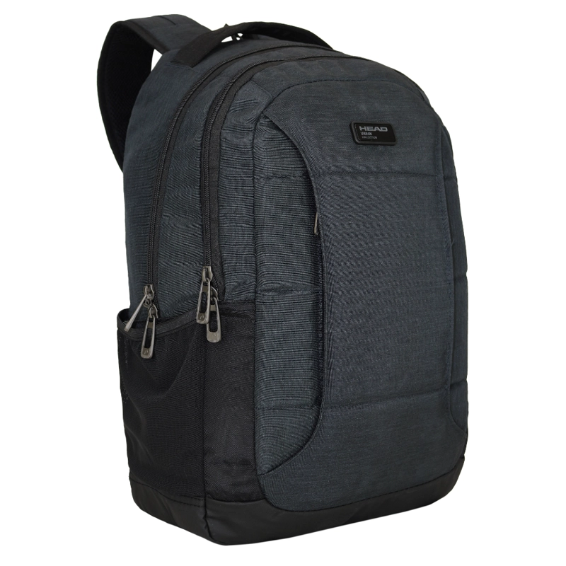 MOCHILA EJECUTIVA NOTEBOOK STOUT MELANGE GRIS OSCURO HEAD - 1