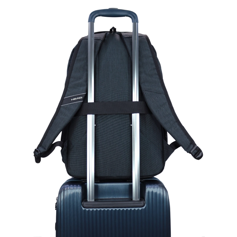 MOCHILA EJECUTIVA NOTEBOOK STOUT MELANGE GRIS OSCURO HEAD - 6