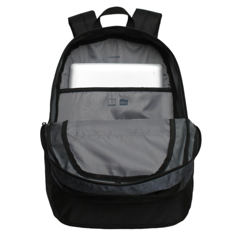 MOCHILA RAM GANCHO STONE NEGRO HEAD - 3