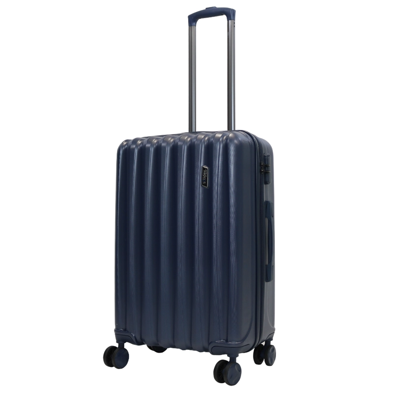 MALETA DE VIAJE BRASILIA M 8 RUEDAS AZUL SOLIDEX - 1