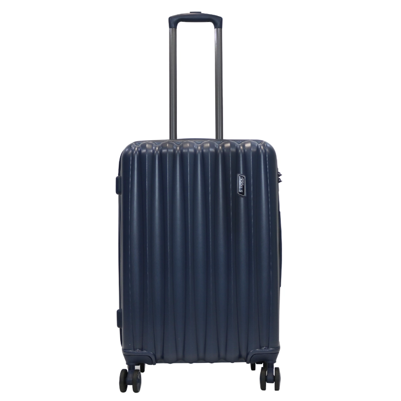 MALETA DE VIAJE BRASILIA M 8 RUEDAS AZUL SOLIDEX - 2