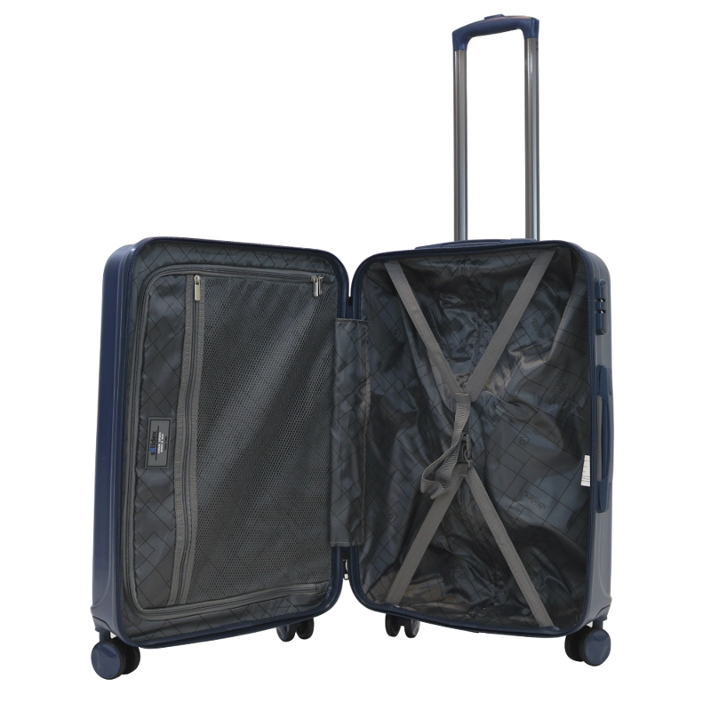 MALETA DE VIAJE BRASILIA M 8 RUEDAS AZUL SOLIDEX - 3