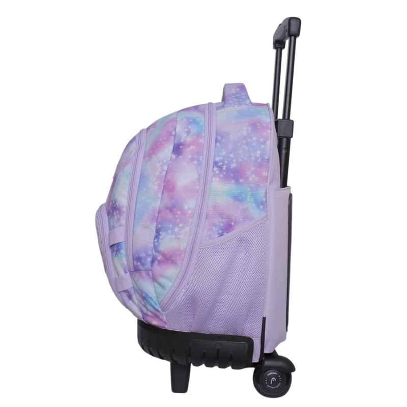 MOCHILA RUEDAS INFANTIL NEW KODIAC PEGASO COSMO LILA HEAD - 2