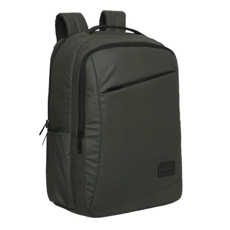 MOCHILA EJECUTIVAS ENGOMADA CAMIQ VERDE MILITAR HEAD - 1
