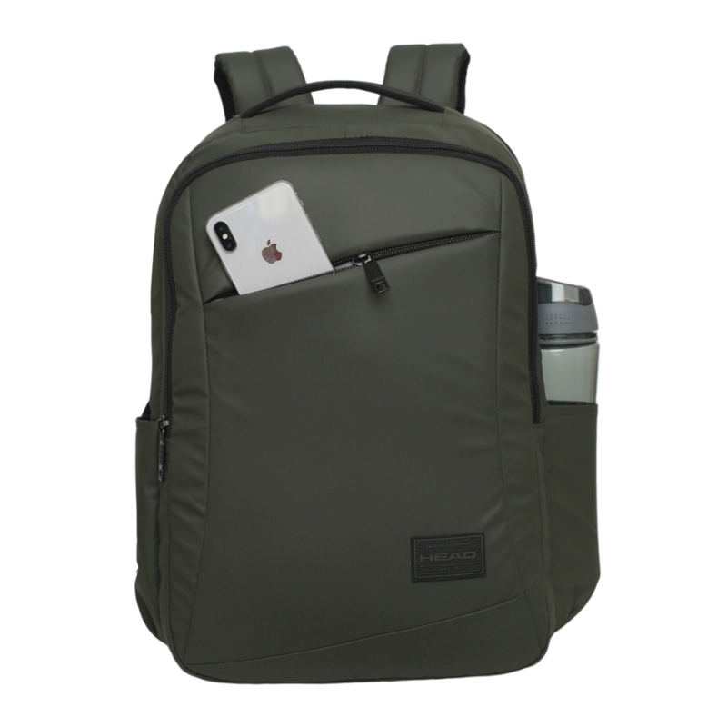 MOCHILA EJECUTIVAS ENGOMADA CAMIQ VERDE MILITAR HEAD - 2