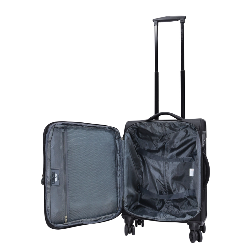 MALETA CABINA BLANDA LONDRES S NEGRO HEAD - 3