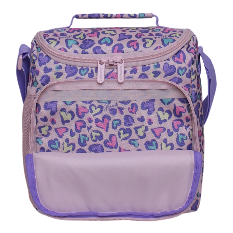 LONCHERA ESCOLAR FREEZE ANIMAL CORAZON ROSADO HEAD - 2