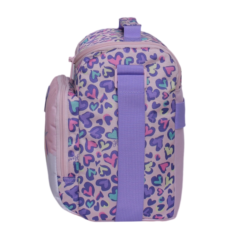LONCHERA ESCOLAR FREEZE ANIMAL CORAZON ROSADO HEAD - 4