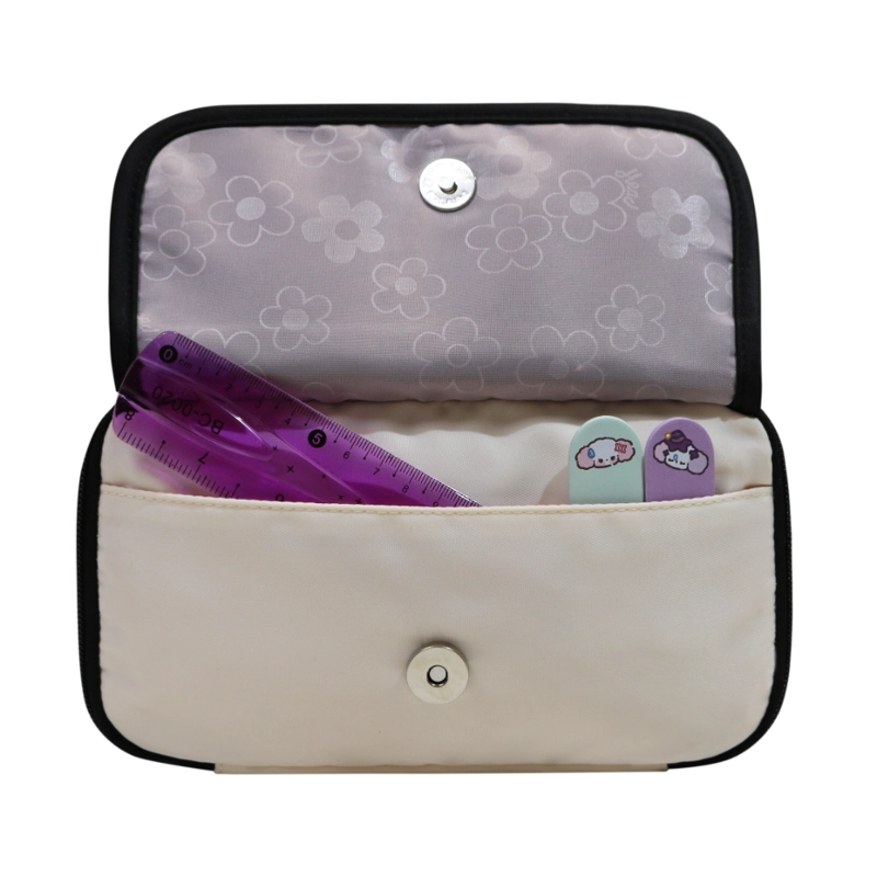 ESTUCHE MUJER PENCIL KAWAII BLOCK NEGRO HEAD - 4