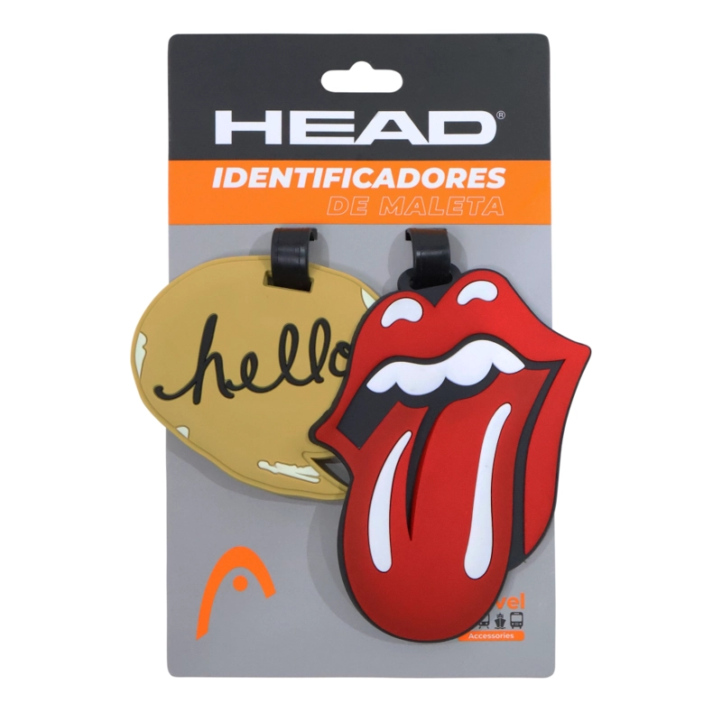 IDENTIFICADOR ETIQUETA DE MALETA TRAVEL TAG ROJO HEAD - 4