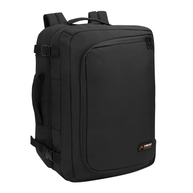 MOCHILA DE VIAJE PREMIUM TRAVELER REVERSE NEGRO HEAD - 1