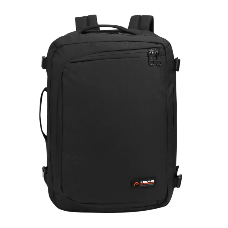 MOCHILA DE VIAJE PREMIUM TRAVELER REVERSE NEGRO HEAD - 2